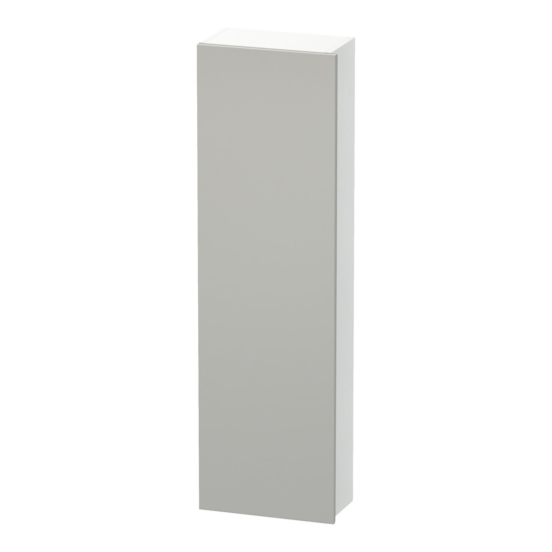 Duravit Armoire haute DuraStyle 40x24x140 cm, porte droite, béton gris/blanc mat