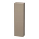 Duravit Armoire haute DuraStyle 40x24x140 cm, porte droite, lin/basalte mat-1