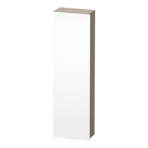 Duravit Armoire haute DuraStyle 40x24x140 cm, porte gauche, blanc mat bas