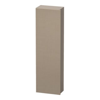 Duravit Armoire haute DuraStyle 40x24x140 cm, porte gauche, lin/basalte mat