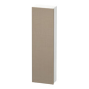 Duravit Armoire haute DuraStyle 40x24x140 cm, porte gauche, lin/blanc mat