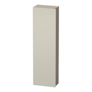 Duravit Armoire haute DuraStyle 40x24x140 cm, porte gauche, taupe/basalt mat