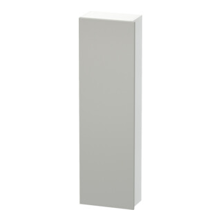 Duravit Armoire haute DuraStyle 40x24x140cm, porte gauche, béton gris/blanc mat