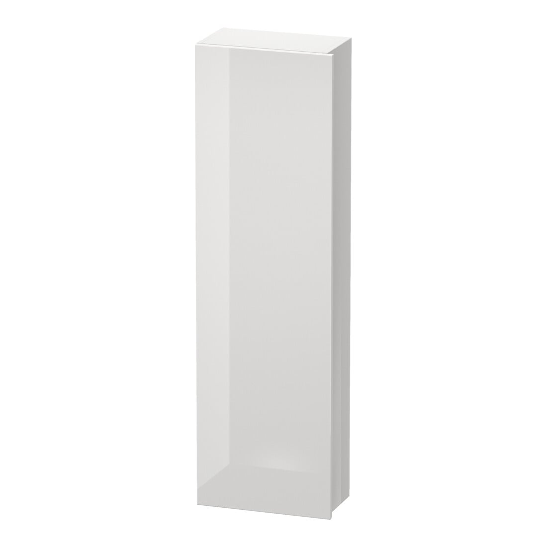 Duravit Armoire haute DuraStyle 40x24x140cm, porte gauche, blanc œuf/basalte mat