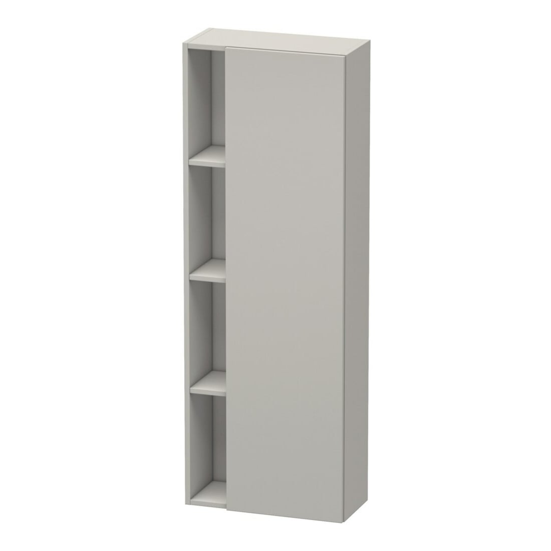 Duravit Armoire haute DuraStyle 50x24x140 cm, porte droite, béton gris mat