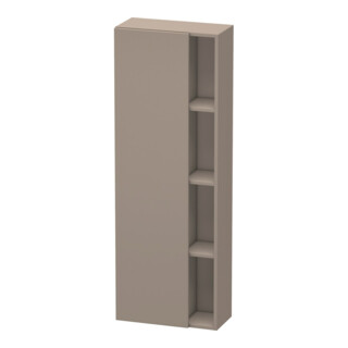 Duravit Armoire haute DuraStyle 50x24x140 cm, porte gauche, basalte mat