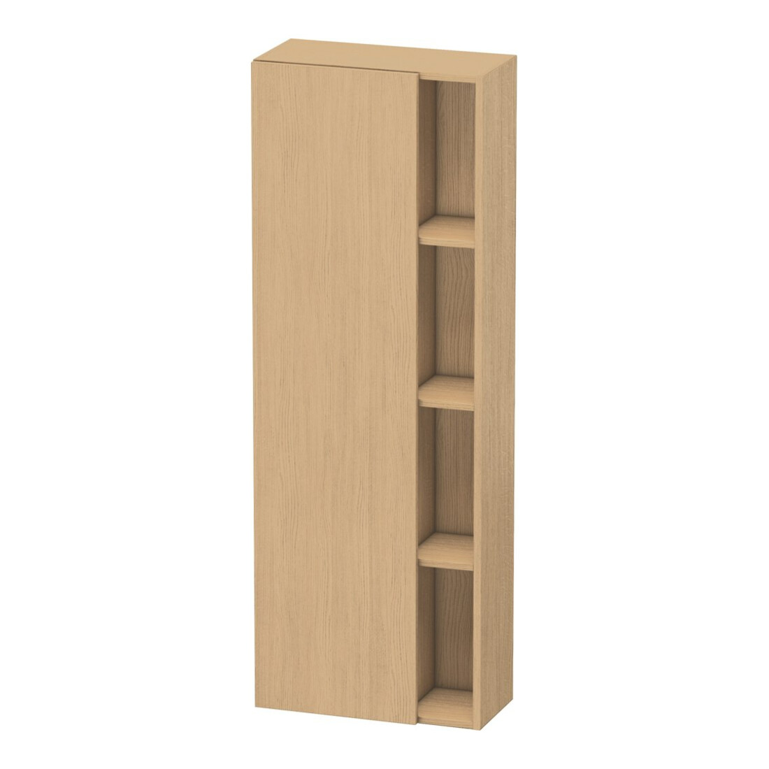 Duravit Armoire haute DuraStyle 50x24x140 cm, porte gauche, chêne naturel
