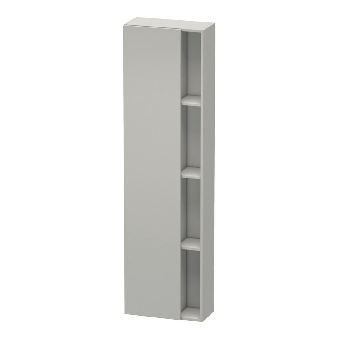 Duravit Armoire haute DuraStyle 50x24x180 cm, porte à gauche, béton gris mat