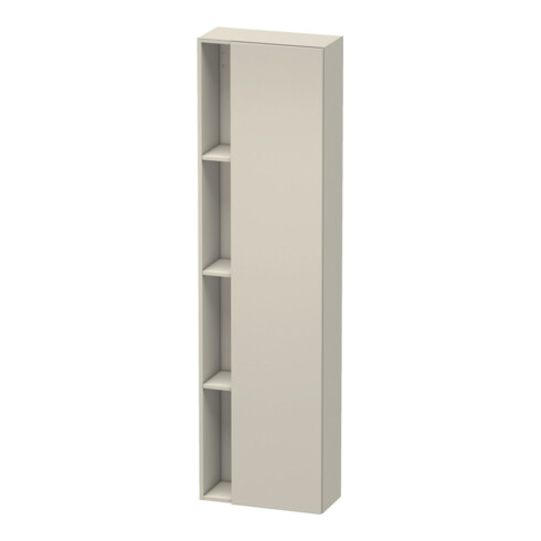 Duravit Armoire haute DuraStyle 50x24x180 cm, porte droite, taupe