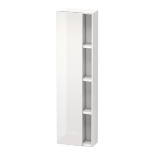 Duravit Armoire haute DuraStyle 50x24x180 cm, porte gauche, blanc mat avec base