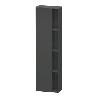 Duravit Armoire haute DuraStyle 50x24x180 cm, porte gauche, graphite mat