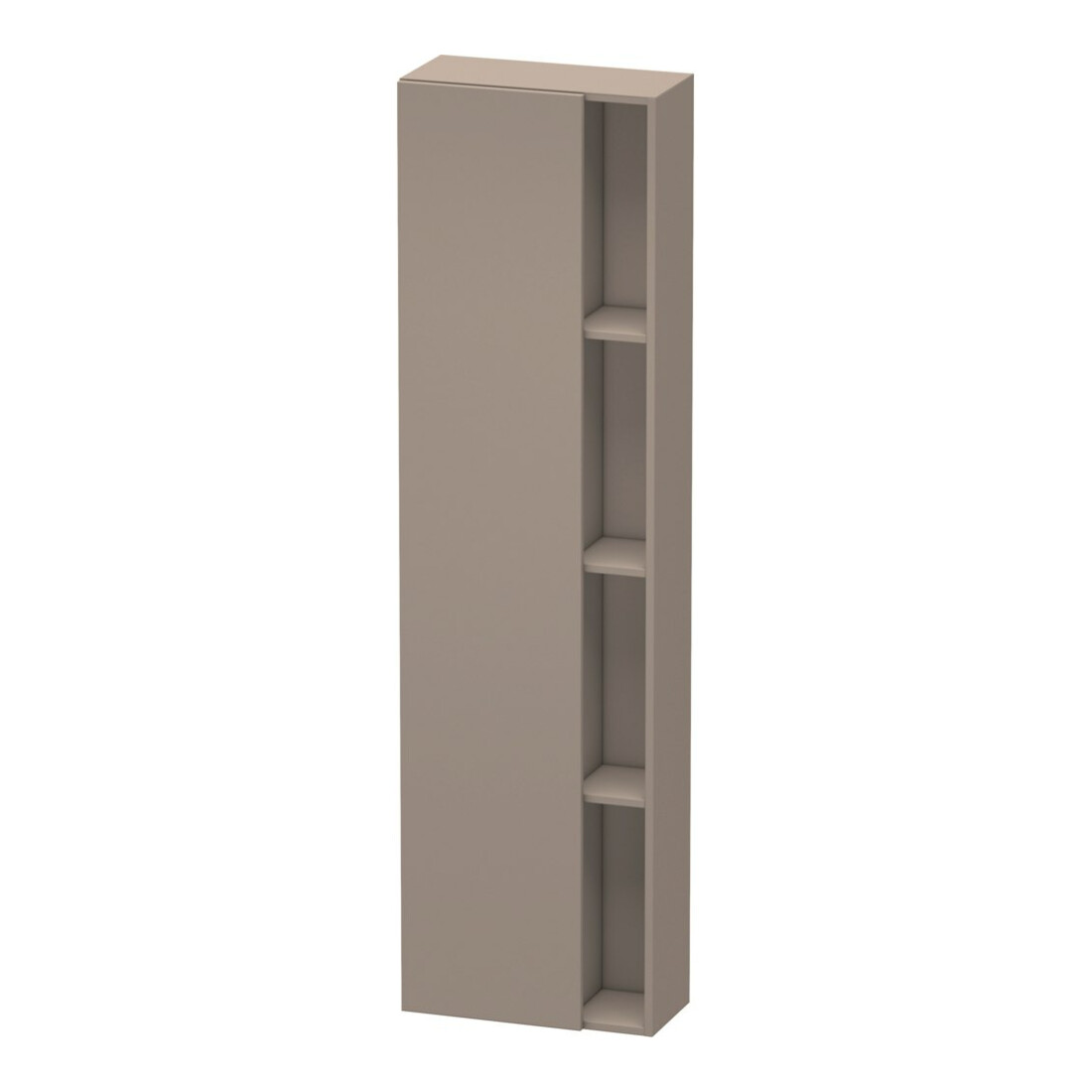 Duravit Armoire haute DuraStyle 50x24x180cm, porte à gauche, basalte mat