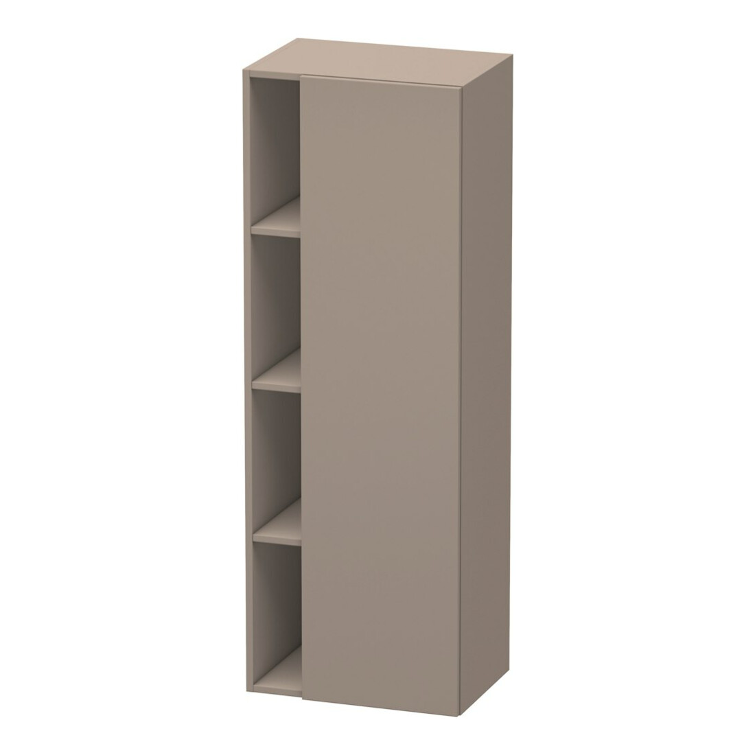 Duravit Armoire haute DuraStyle 50x36x140 cm, porte droite, basalt mat