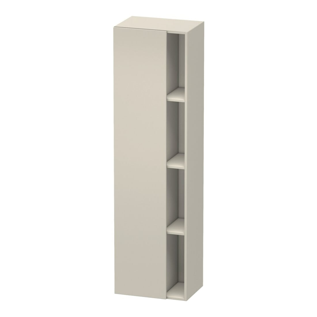 Duravit Armoire haute DuraStyle 50x36x180 cm, porte à gauche, taupe