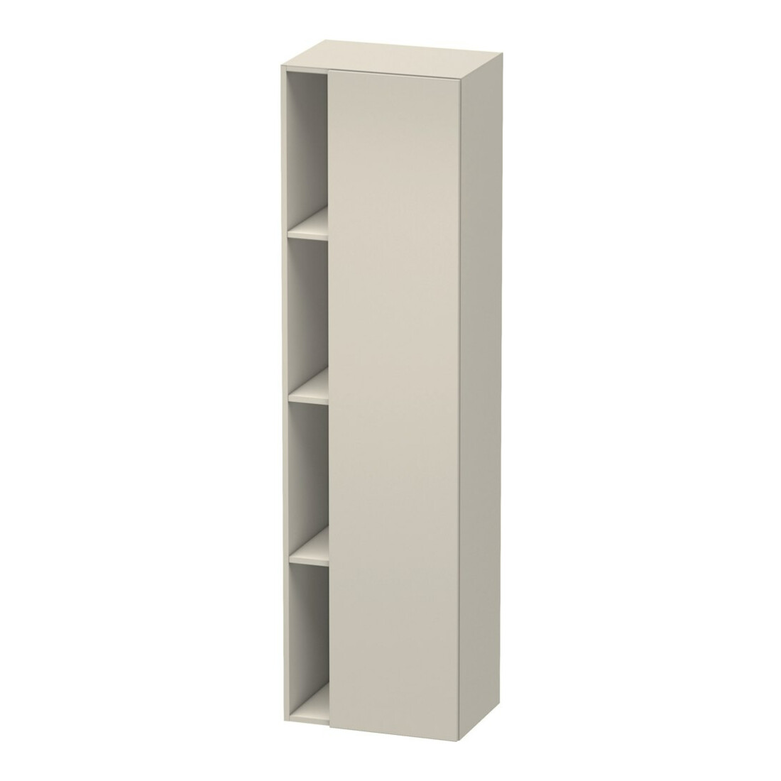Duravit Armoire haute DuraStyle 50x36x180 cm, porte droite, taupe