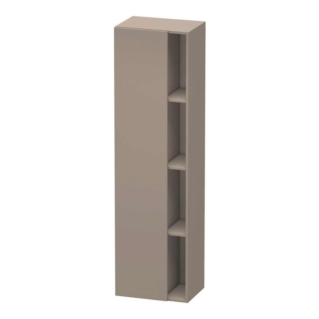Duravit Armoire haute DuraStyle 50x36x180 cm, porte gauche, basalte mat