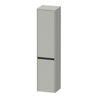 Duravit Armoire haute Ketho.2 40x36x176 cm, 2 portes, béton mat, à droite