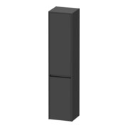 Duravit Armoire haute Ketho.2 40x36x176 cm, 2 portes, côté gauche, graphit mat