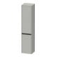 Duravit Armoire haute Ketho.2 40x36x176 cm, 2 portes, côté gauche, gris béton-1