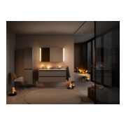 Duravit Armoire haute Ketho.2 40x36x176 cm, 2 portes, côté raccord, base mate-5