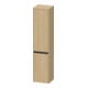 Duravit Armoire haute Ketho.2 40x36x176 cm, 2 portes, gauche, chêne naturel-1