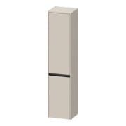 Duravit Armoire haute Ketho.2 40x36x176 cm, 2 portes, raccord à droite, taupe mat