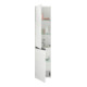 Duravit Armoire haute Ketho.2 40x36x176 cm, 2 portes, raccord gauche, blanc mat-1