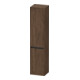 Duravit Armoire haute Ketho.2 40x36x176 cm, 2 portes, raccord gauche, noyer foncé-1