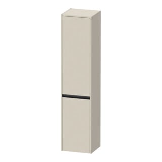 Duravit Armoire haute Ketho.2 40x36x176cm, 2 portes, ouverture à droite, taupe mat