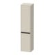 Duravit Armoire haute Ketho.2 40x36x176cm, 2 portes, ouverture à droite, taupe mat-1