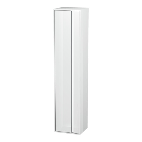 Duravit Armoire haute Ketho 40x36 cm, porte droite, blanc brillant