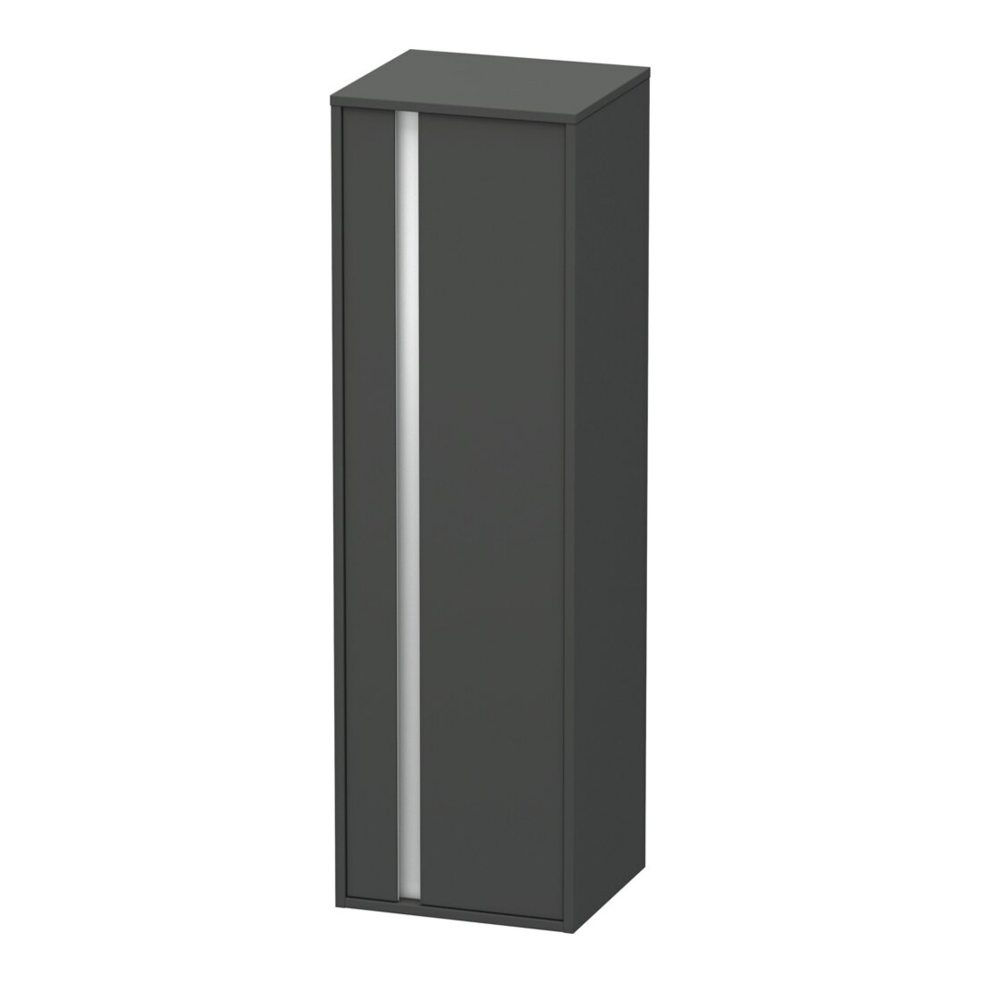 Duravit Armoire haute Ketho 40x36 cm, porte droite, graphite mat