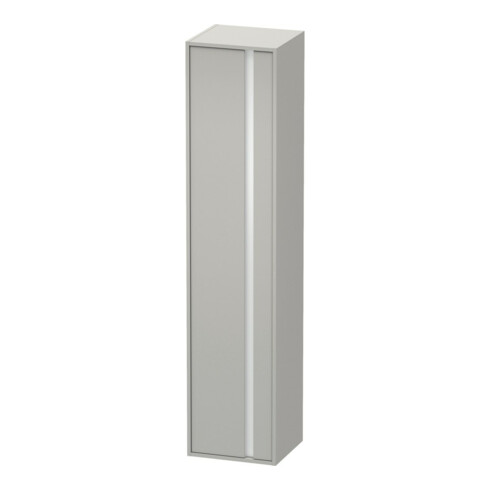 Duravit Armoire haute Ketho 40x36 cm, porte gauche, béton gris mat