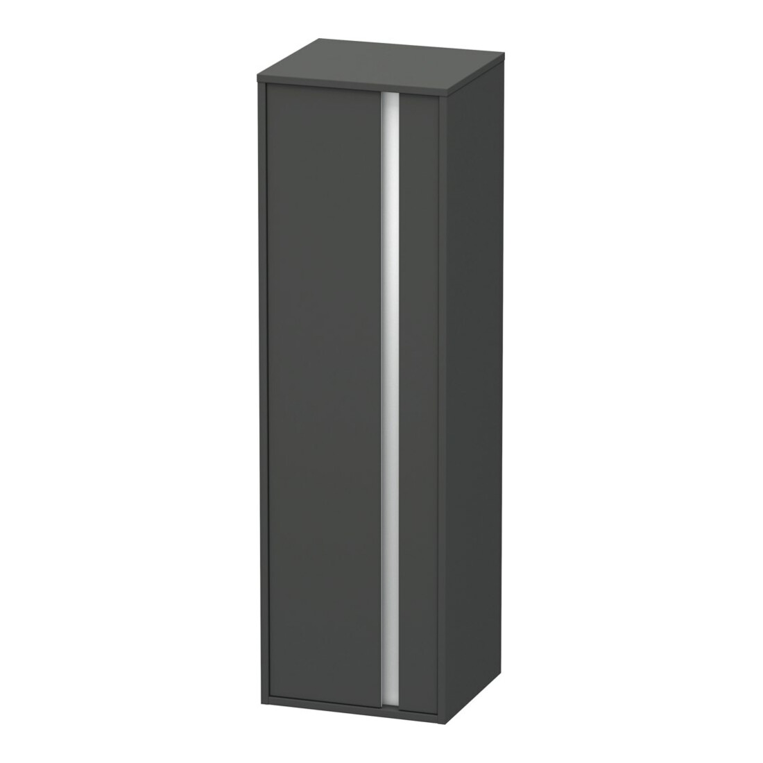 Duravit Armoire haute Ketho 40x36 cm, porte gauche, graphite mat