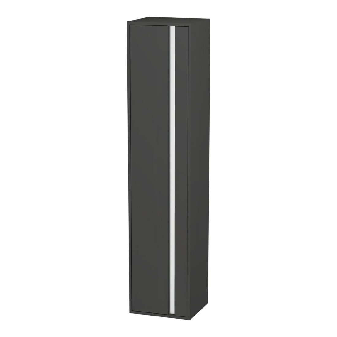 Duravit Armoire haute Ketho 40x36cm, porte à gauche, graphite mat