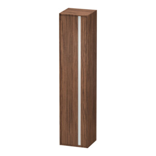 Duravit Armoire haute Ketho 40x36cm, porte à gauche, noyer foncé