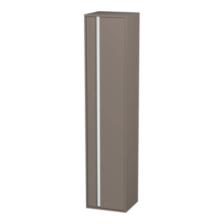 Duravit Armoire haute Ketho 40x36cm, porte droite, basalte mat