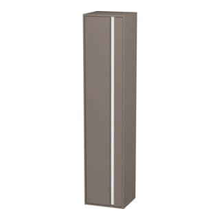 Duravit Armoire haute Ketho 40x36cm, porte gauche, basalte mat
