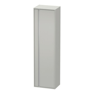 Duravit Armoire haute Ketho 50x36 cm, porte droite, béton gris mat