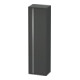 Duravit Armoire haute Ketho 50x36 cm, porte droite, graphite mat-1