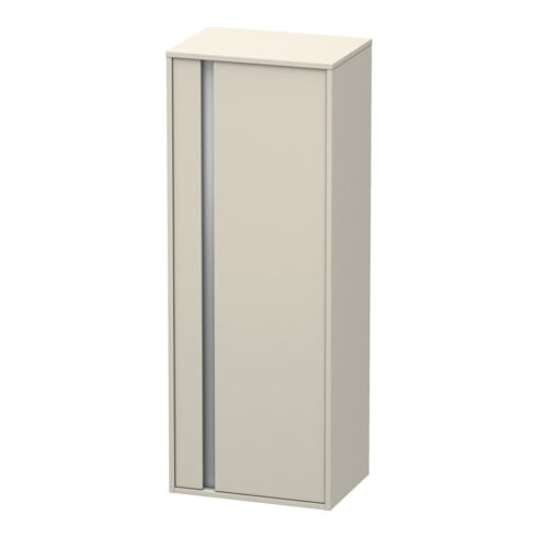 Duravit Armoire haute Ketho 50x36 cm, porte droite, taupe