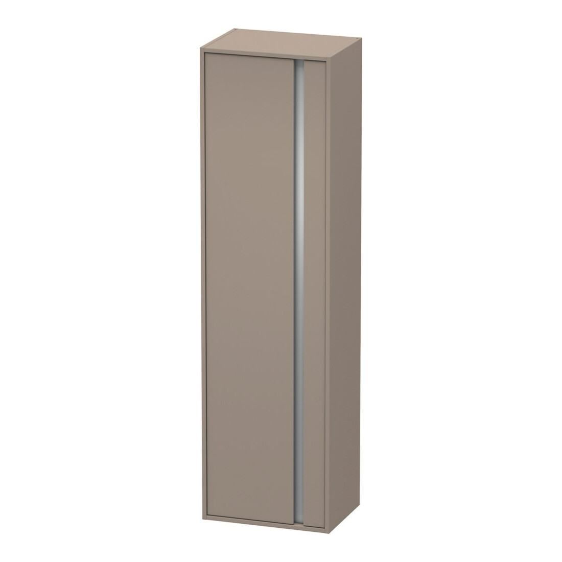 Duravit Armoire haute Ketho 50x36 cm, porte gauche, basalte mat
