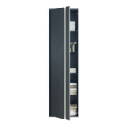 Duravit Armoire haute Ketho 50x36 cm, porte gauche, graphite mat