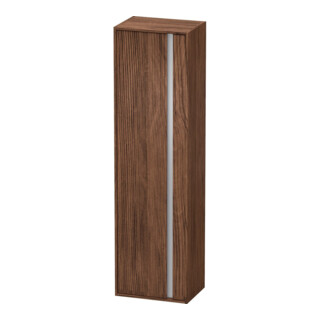 Duravit Armoire haute Ketho 50x36 cm, porte gauche, noyer foncé