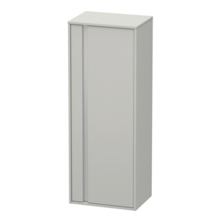 Duravit Armoire haute Ketho 50x36cm, porte droite, béton gris mat