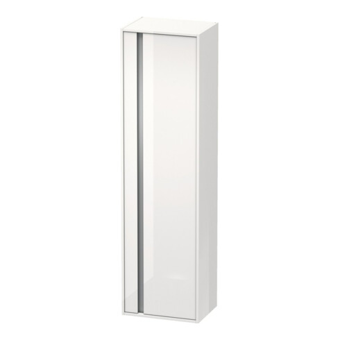 Duravit Armoire haute Ketho 50x36cm, porte droite, blanc brillant