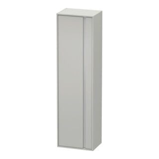 Duravit Armoire haute Ketho 50x36cm, porte gauche, béton gris mat