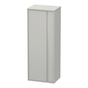 Duravit Armoire haute Ketho 50x36cm, porte gauche, béton gris mat