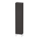 Duravit Armoire haute L-Cube 40x24,3x176 cm, porte gauche, graphite supermat-1