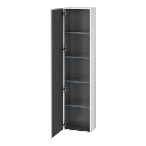 Duravit Armoire haute L-Cube 40x24,3x176 cm, porte gauche, noyer naturel